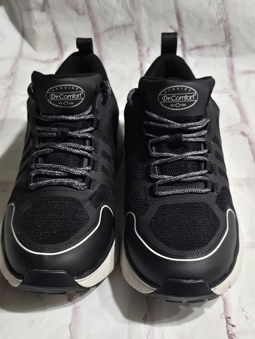 Dr. Comfort Men’s Black Athletic Support Sneakers